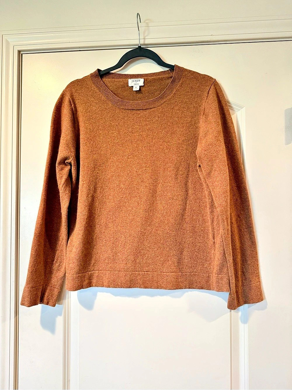 J.Crew Teddie Sweater Crewneck Brown XL